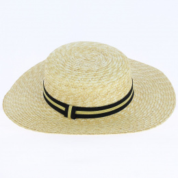 Chapeau Capeline Paille Naturelle - Traclet