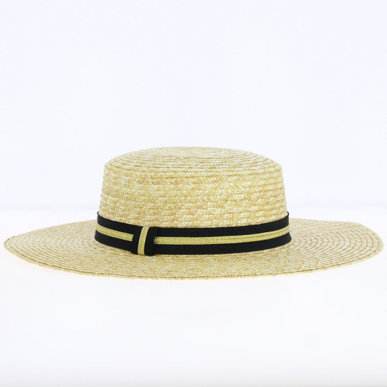 Chapeau Capeline Paille Naturelle - Traclet Chapeau Capeline Paille Naturelle - Traclet
