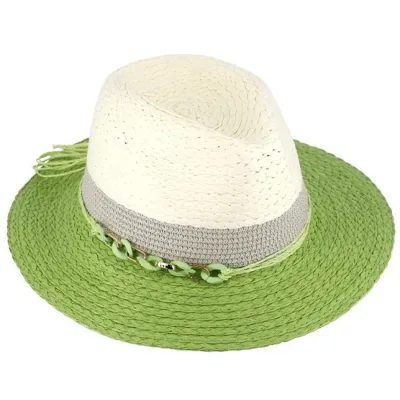 Chapeau Fedora Roccapina Paille Papier - Traclet