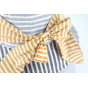 Striped Linen Bucket Hat - Fiebig