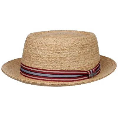 Porkpie Open Road Natural Straw Hat - Stetson