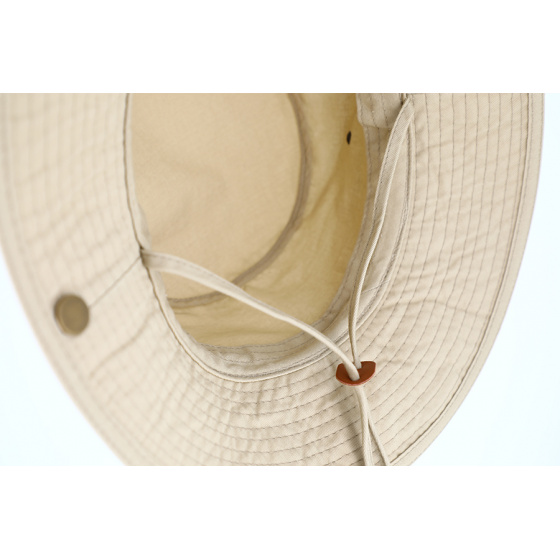 Bob Coton Beige Hat - Traclet
