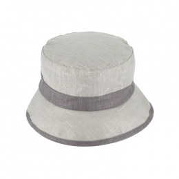 Bob Linen Raincoat Grey - Fiebig