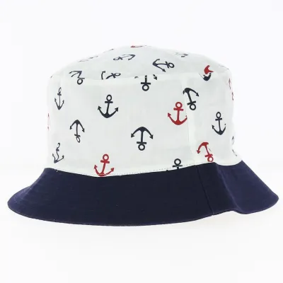 Bob Coton Reversible Anchor Navy - Fiebig