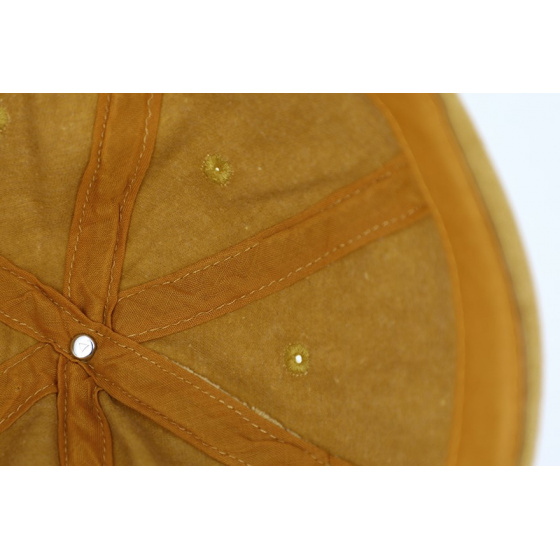 Docker Beanie Lelio Cotton Mustard Yellow - Traclet