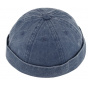 Docker Lelio Cotton Navy Hat - Traclet