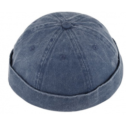 Docker Lelio Cotton Navy Hat - Traclet