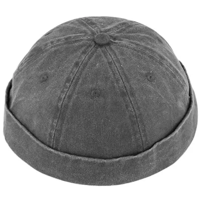 Bonnet Docker Lelio Coton Noir - Traclet