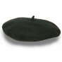 Customized Classic Black Beret Made in France