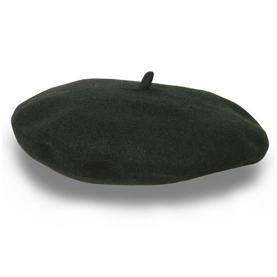 Customized Classic Black Beret Made in France