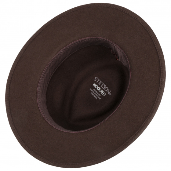 Brown Braided Traveller Felt Hat - Stetson