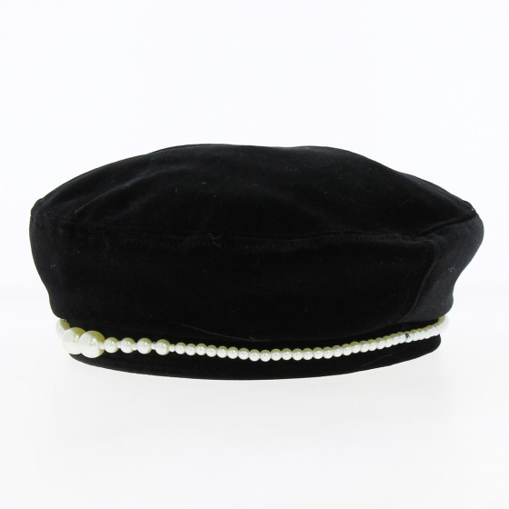 Béret Velours Fantaisie Perles - Traclet Béret Velours Fantaisie Perles - Traclet