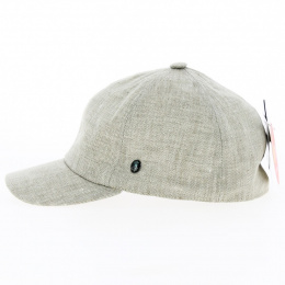 Baseball Cap Chevrons Linen Beige - City Sport