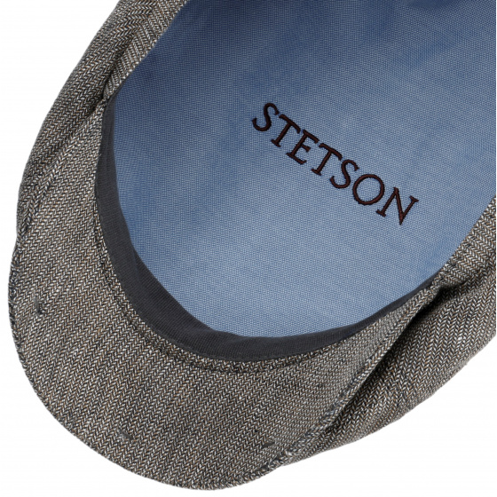 Casquette Brooklin Glencheck Lin - Stetson Casquette Brooklin Glencheck Lin - Stetson