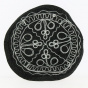 Women's Pakol Embroidered Wool mottled black - Traclet
