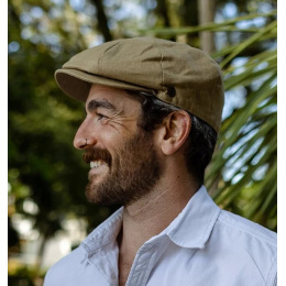 Casquette Hatteras Manhattan Lin Camel - Jaxon