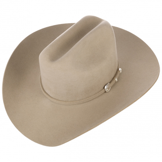 Chapeau Corral Cowboy Cattleman buffalo 4X Beige - Stetson