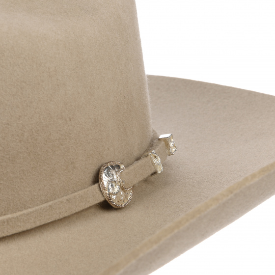 Stetson Corral Cattleman Buffalo 4X Cowboy Hat - Beige