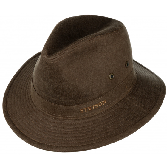 Chapeau Traveller Coton Marron - Stetson