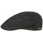 Madison Dane Leather Cap Black - Stetson