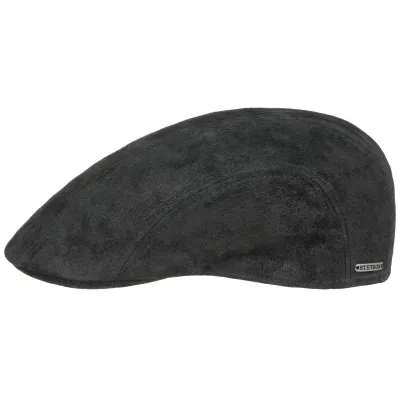 Casquette Madison Dane Cuir Noire - Stetson