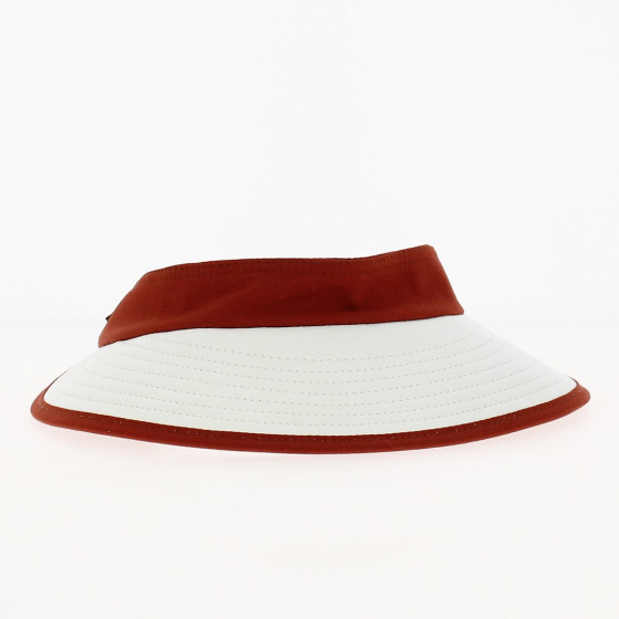 Bauloise Pornichet Visor Cap 8.5 cm - Terracotta - Soway