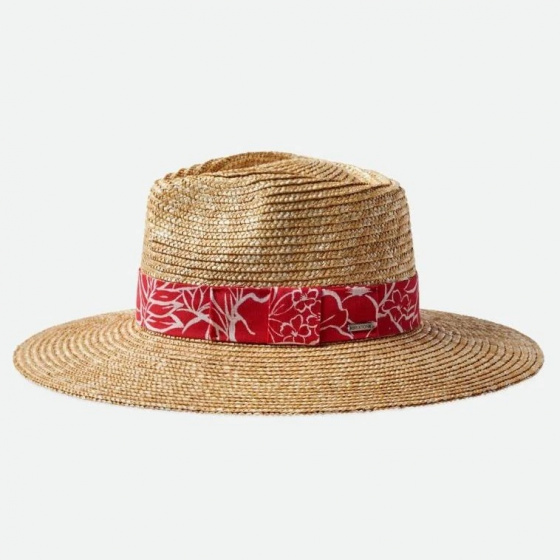 Chapeau Traveller Larges Bords Joanna Paille Naturelle Aloha - Brixton Chapeau Traveller Larges Bords Joanna Paille Naturelle Aloha - Brixton