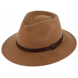Chapeau Traveller Feutre Tyler Camel - Traclet