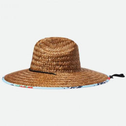 Chapeau Traveller Crest Sun Paille Paradise Island - Brixton