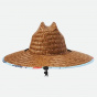 Traveller Crest Sun Straw Hat Paradise Island - Brixton