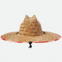Alpha Square Palm Straw Traveller Hat - Brixton
