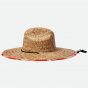 Traveler Hat Alpha Square Straw Palm - Brixton