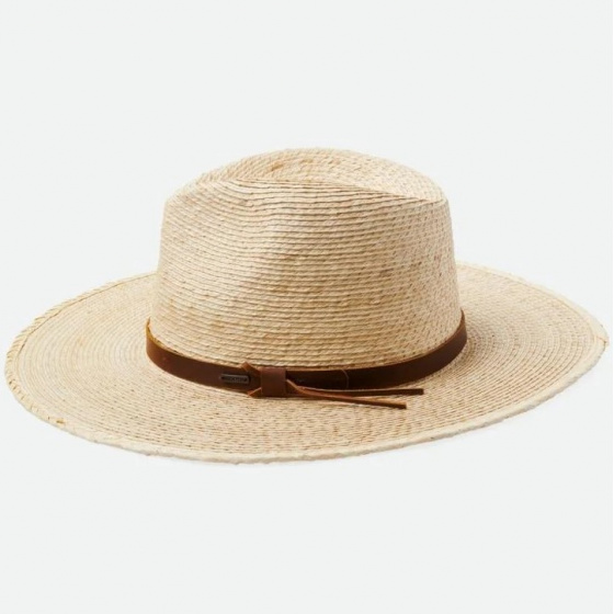 Natural Straw Field Proper Hat - Brixton