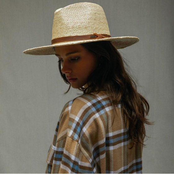 Natural Straw Field Proper Hat - Brixton