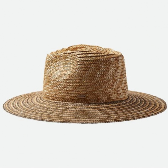 Traveller Hat Joanna Festival Natural Straw - Brixton