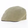 Beige cotton flat cap - Traclet
