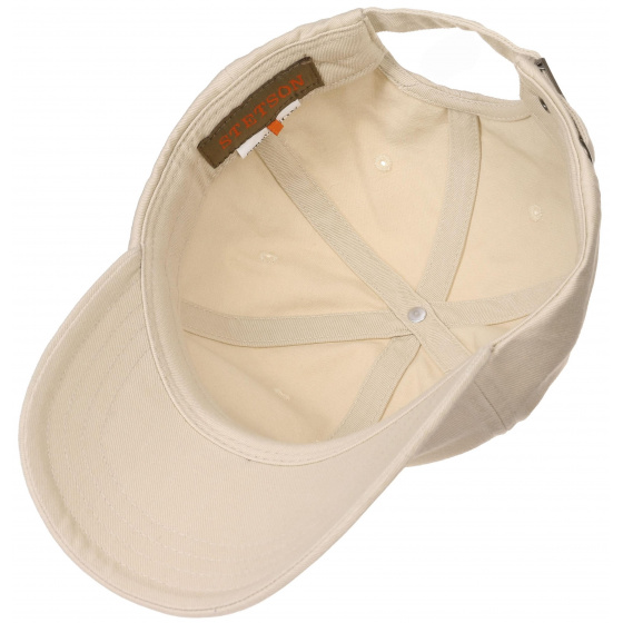 Natural Rector Baseball Cap UPF 40+ - Stetson Natural Rector Baseball Cap UPF 40+ - Stetson
