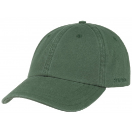 Rector Green Cotton Cap - Stetson