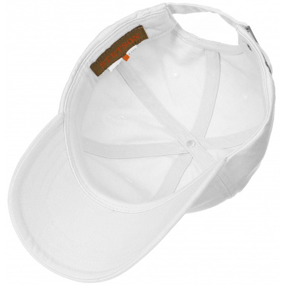Casquette Baseball Rector Blanc UPF 40+ - Stetson