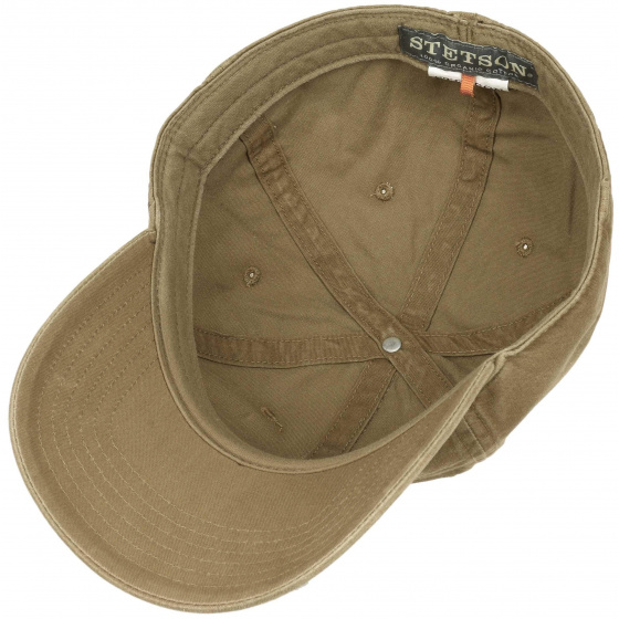 Casquette Baseball Ducor Taupe Coton - Stetson