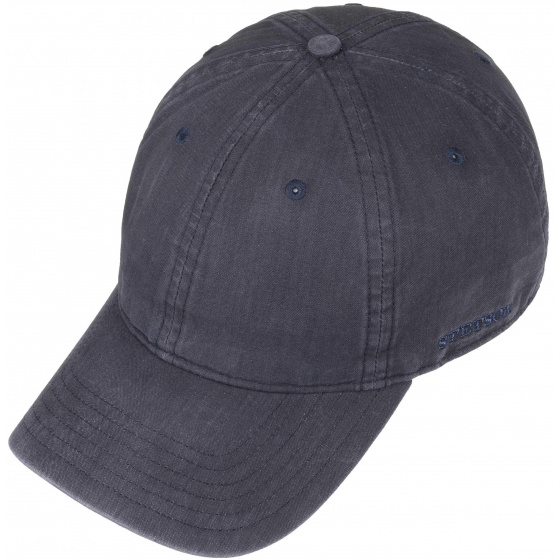 Stetson Ducor Navy Cotton Baseball Cap