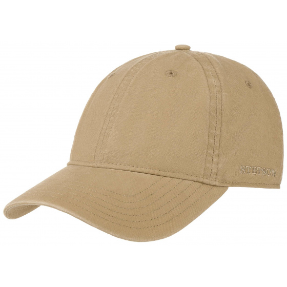 Ducor Cotton Camel Baseball Cap - Stetson
