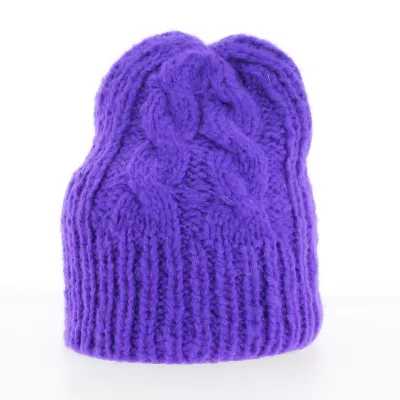 The Parks purple beanie - Coal