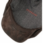 Stetson McCook Brown Leather Cap