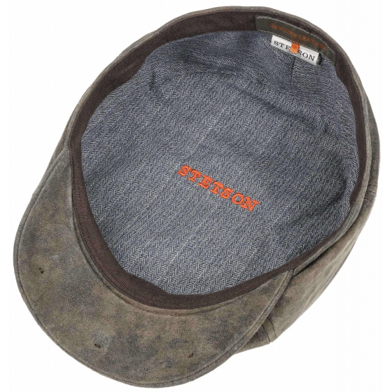 Casquette McCook Vintage en Cuir Stetson