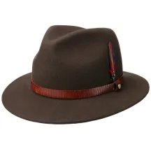 Chapeau Traveller Feutre Laine Marron - Stetson