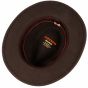 Brown Wool Felt Traveler Hat - Stetson