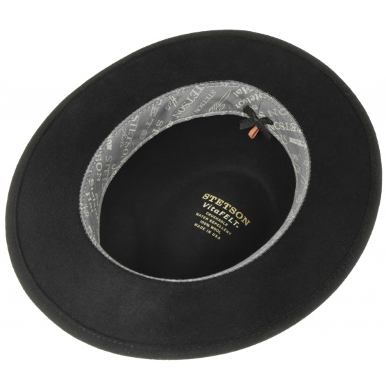 Chapeau Traveller Sardis Noir - Stetson Chapeau Traveller Sardis Noir - Stetson
