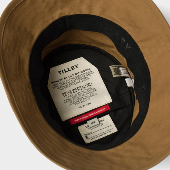 Vinochi Bucket Hat Waxed Cotton Brown - Tilley