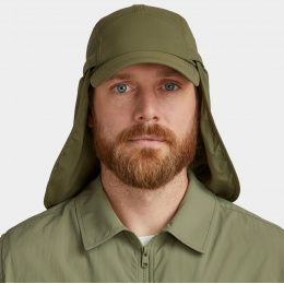 Casquette Cache-Nuque Iltralégère Olive UPF50+ - Tilley